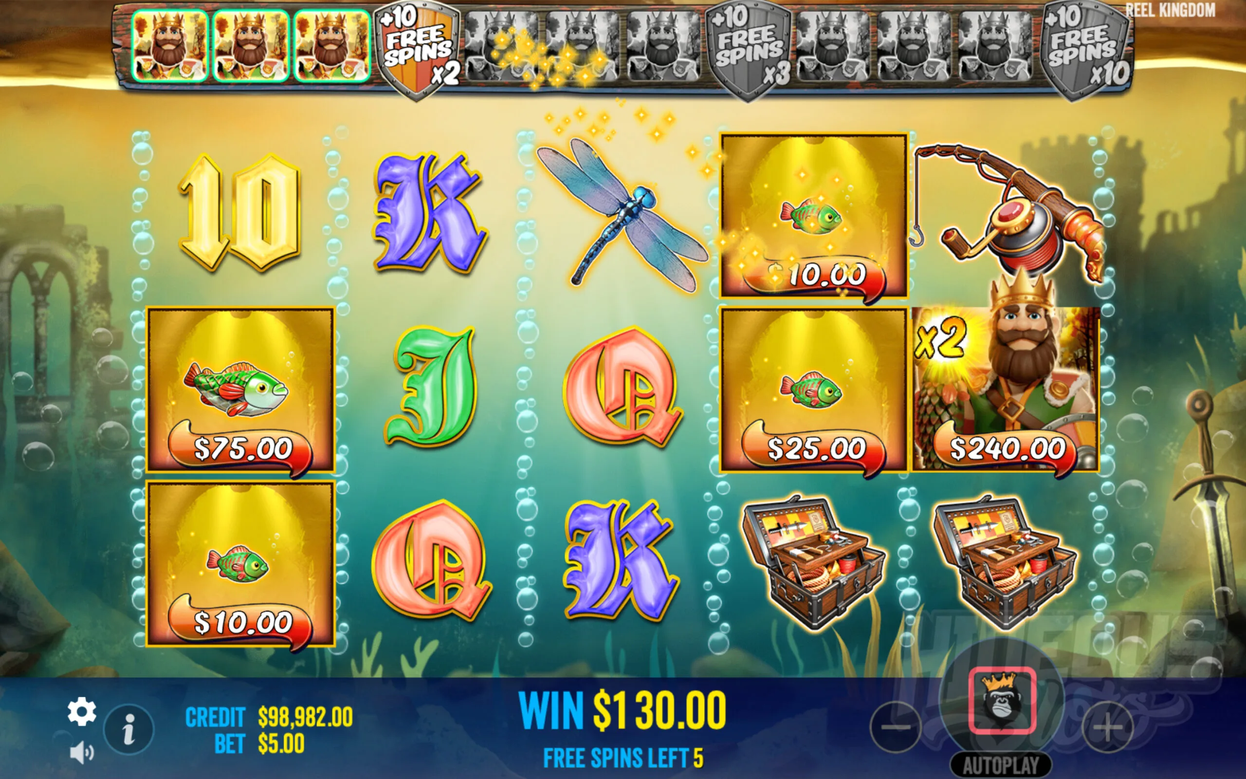 Big Bass Secrets of the Golden Lake Slot Review pic 6